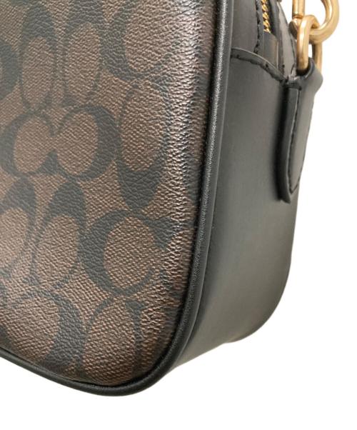COACH（コーチ）COACH (コーチ) シグネチャーショルダーバッグ ブラウンの古着・服飾アイテム