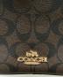 中古・古着 COACH (コーチ) シグネチャーショルダーバッグ ブラウン：10000円