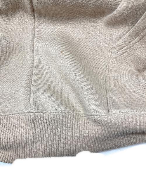stussy（ステューシー）stussy (ステューシー) 90s ロゴプリントパーカー ベージュ サイズ:XLの古着・服飾アイテム