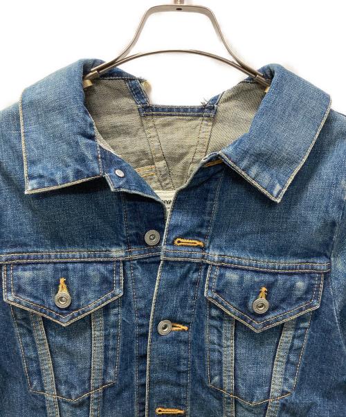 JUNYA WATANABE COMME des GARCONS（(ジュンヤワタナベ コムデギャルソン）JUNYA WATANABE COMME des GARCONS ((ジュンヤワタナベ コムデギャルソン) 再構築デニムケープ インディゴ サイズ:Sの古着・服飾アイテム