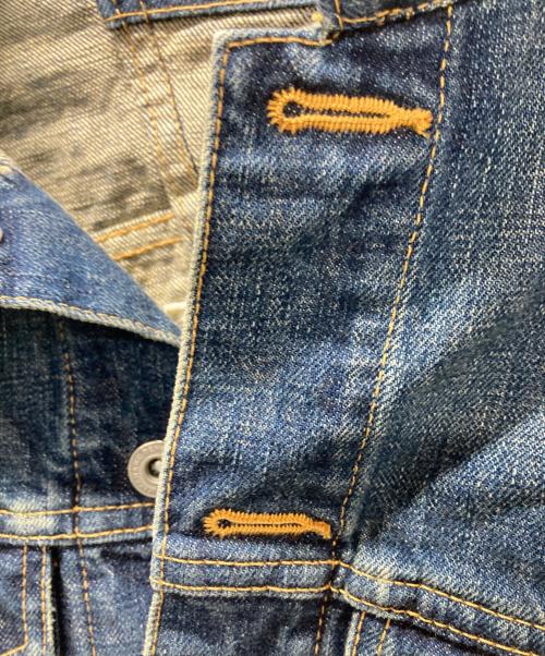 JUNYA WATANABE COMME des GARCONS（(ジュンヤワタナベ コムデギャルソン）JUNYA WATANABE COMME des GARCONS ((ジュンヤワタナベ コムデギャルソン) 再構築デニムケープ インディゴ サイズ:Sの古着・服飾アイテム
