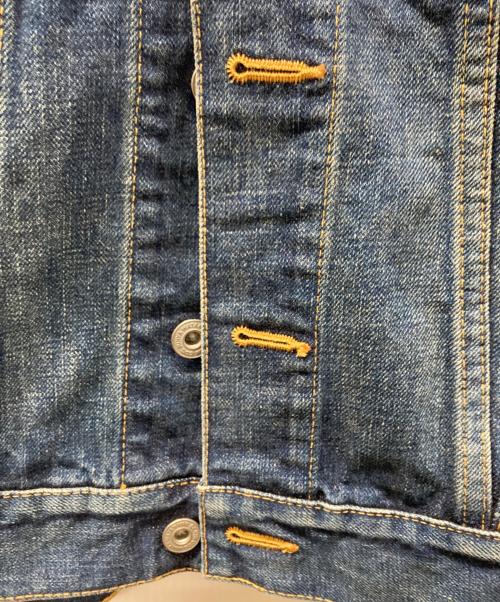 JUNYA WATANABE COMME des GARCONS（(ジュンヤワタナベ コムデギャルソン）JUNYA WATANABE COMME des GARCONS ((ジュンヤワタナベ コムデギャルソン) 再構築デニムケープ インディゴ サイズ:Sの古着・服飾アイテム