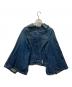 JUNYA WATANABE COMME des GARCONS ((ジュンヤワタナベ コムデギャルソン) 再構築デニムケープ インディゴ サイズ:S：25000円