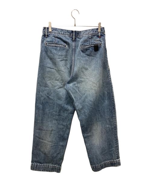 Graphpaper（グラフペーパー）Graphpaper (グラフペーパー) N.HOOLYWOOD (エヌ ハリウッド) Two Tuck Tapered Pants インディゴ サイズ:2の古着・服飾アイテム