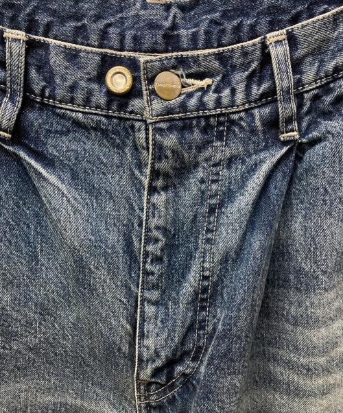Graphpaper（グラフペーパー）Graphpaper (グラフペーパー) N.HOOLYWOOD (エヌ ハリウッド) Two Tuck Tapered Pants インディゴ サイズ:2の古着・服飾アイテム
