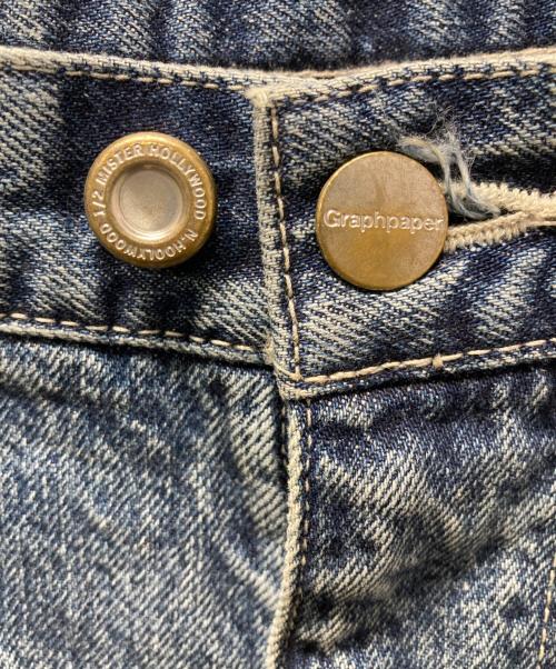 Graphpaper（グラフペーパー）Graphpaper (グラフペーパー) N.HOOLYWOOD (エヌ ハリウッド) Two Tuck Tapered Pants インディゴ サイズ:2の古着・服飾アイテム
