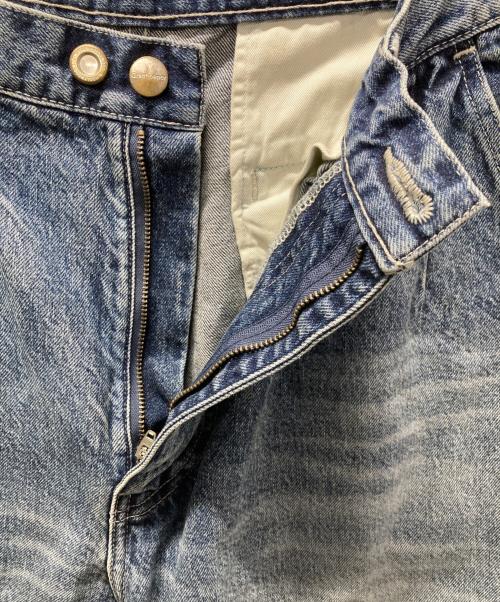 Graphpaper（グラフペーパー）Graphpaper (グラフペーパー) N.HOOLYWOOD (エヌ ハリウッド) Two Tuck Tapered Pants インディゴ サイズ:2の古着・服飾アイテム