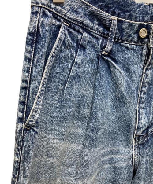 Graphpaper（グラフペーパー）Graphpaper (グラフペーパー) N.HOOLYWOOD (エヌ ハリウッド) Two Tuck Tapered Pants インディゴ サイズ:2の古着・服飾アイテム