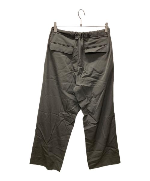 THE RERACS（ザ リラクス）THE RERACS (ザ リラクス) THE EASY SLACKS WIDE グレー サイズ:46の古着・服飾アイテム