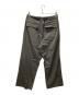 THE RERACS (ザ リラクス) THE EASY SLACKS WIDE グレー サイズ:46：15000円