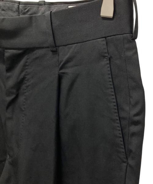 THE RERACS（ザ リラクス）THE RERACS (ザ リラクス) THE WIDE SLACKS ブラック サイズ:48の古着・服飾アイテム