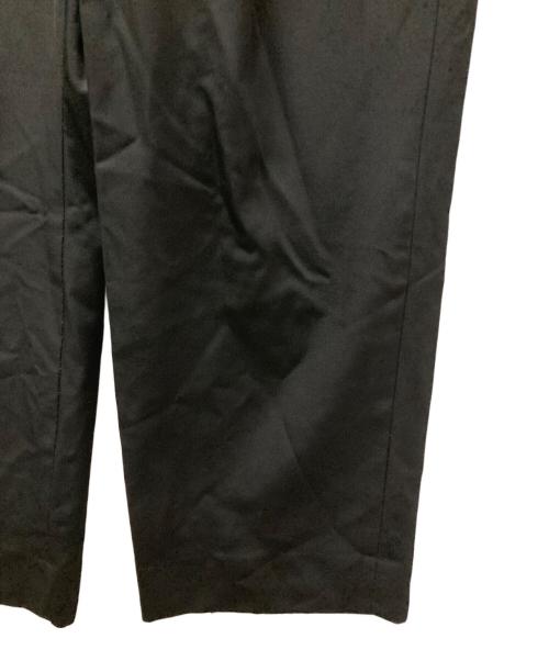 THE RERACS（ザ リラクス）THE RERACS (ザ リラクス) THE WIDE SLACKS ブラック サイズ:48の古着・服飾アイテム