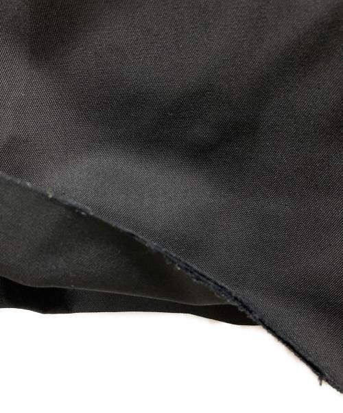 THE RERACS（ザ リラクス）THE RERACS (ザ リラクス) THE WIDE SLACKS ブラック サイズ:48の古着・服飾アイテム