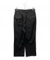 THE RERACS (ザ リラクス) THE WIDE SLACKS ブラック サイズ:48：15000円