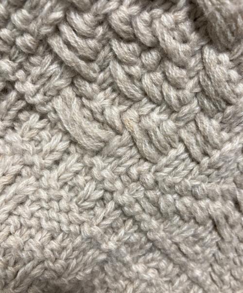 Name.（ネーム）Name. (ネーム) PATCHWORK KNIT SWEATER ベージュ サイズ:2の古着・服飾アイテム