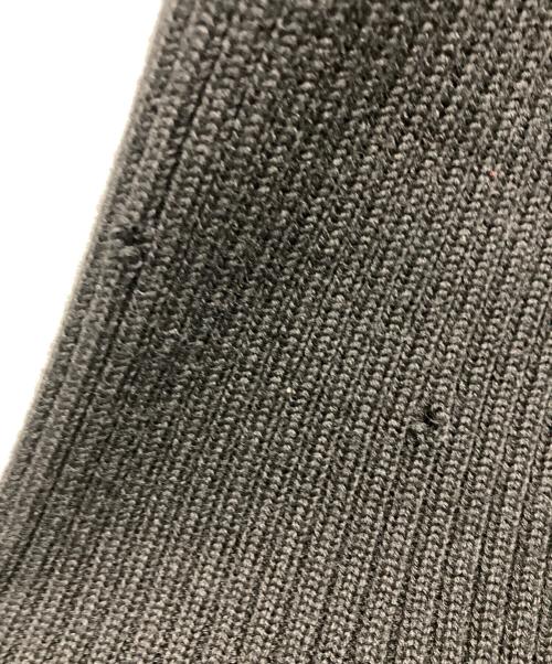 Jean Paul Gaultier homme（ジャンポールゴルチェオム）Jean Paul GAULTIER HOMME (ジャンポールゴルチェオム) レザー切替ハーフジップニット ブラック サイズ:48の古着・服飾アイテム