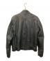 C.P COMPANY (シーピーカンパニー) レザージャケット ブラック サイズ:50：50000円