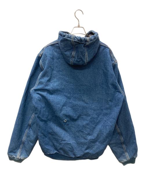 CarHartt（カーハート）CarHartt (カーハート) 裏地付きデニムアクティブジャケット スカイブルー サイズ:Lの古着・服飾アイテム