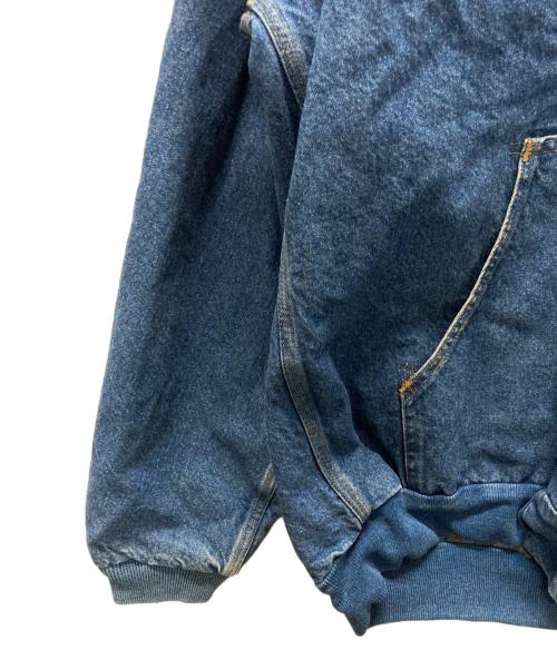 CarHartt（カーハート）CarHartt (カーハート) 裏地付きデニムアクティブジャケット スカイブルー サイズ:Lの古着・服飾アイテム