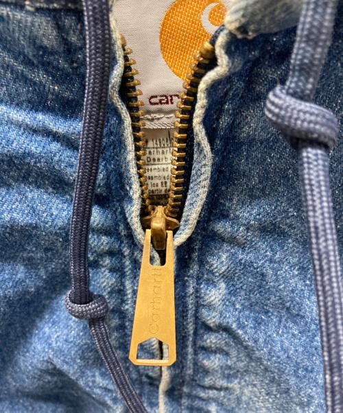 CarHartt（カーハート）CarHartt (カーハート) 裏地付きデニムアクティブジャケット スカイブルー サイズ:Lの古着・服飾アイテム