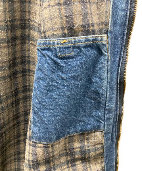 CarHartt（カーハート）CarHartt (カーハート) 裏地付きデニムアクティブジャケット スカイブルー サイズ:Lの古着・服飾アイテム
