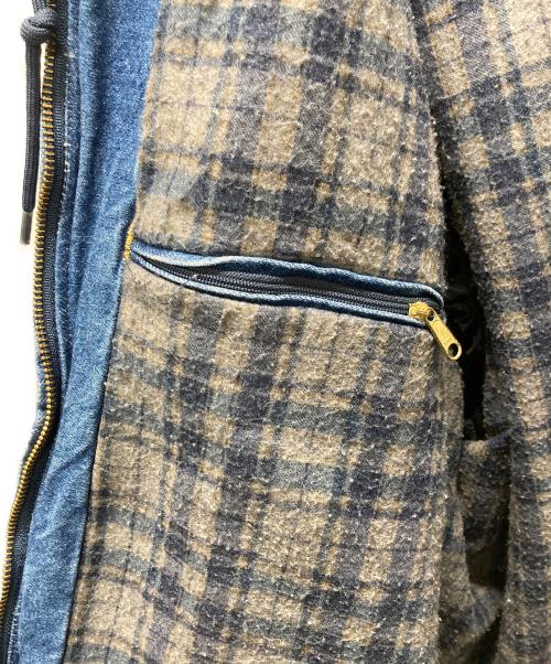 CarHartt（カーハート）CarHartt (カーハート) 裏地付きデニムアクティブジャケット スカイブルー サイズ:Lの古着・服飾アイテム