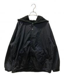 WIDE DAD（ワイド ダット）の古着「Wide Dad Dad NYLON COACH PARKA」｜ブラック