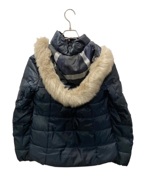 BLUE LABEL CRESTBRIDGE（ブルーレーベルクレストブリッジ）BLUE LABEL CRESTBRIDGE (ブルーレーベルクレストブリッジ) ダウンジャケット ネイビー サイズ:40の古着・服飾アイテム