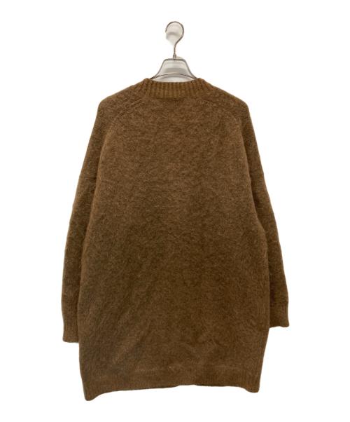 Acne studios（アクネ ストゥディオズ）ACNE STUDIOS (アクネ ストゥディオズ) モヘヤ混カーディガン ブラウン サイズ:xxsの古着・服飾アイテム