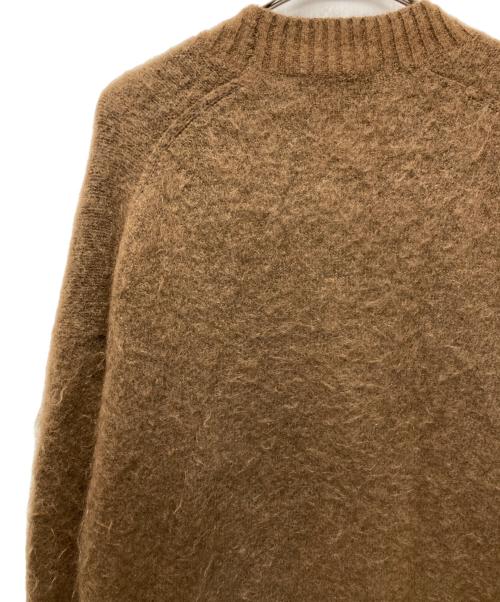 Acne studios（アクネ ストゥディオズ）ACNE STUDIOS (アクネ ストゥディオズ) モヘヤ混カーディガン ブラウン サイズ:xxsの古着・服飾アイテム