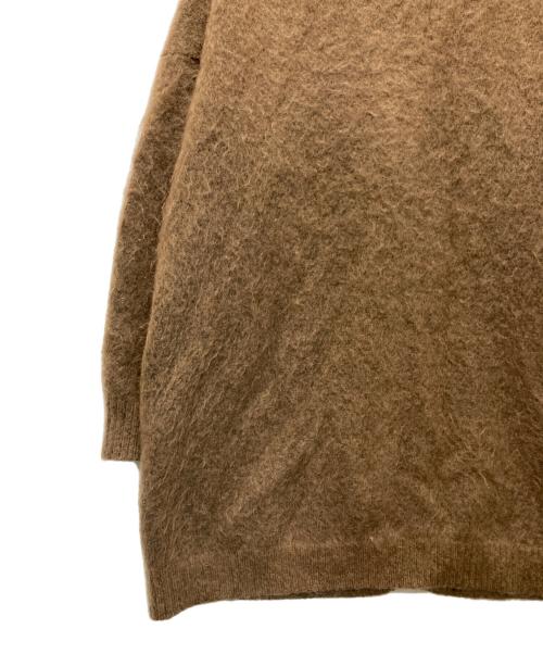 Acne studios（アクネ ストゥディオズ）ACNE STUDIOS (アクネ ストゥディオズ) モヘヤ混カーディガン ブラウン サイズ:xxsの古着・服飾アイテム