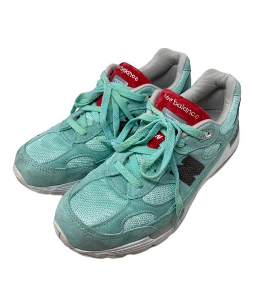 NEW BALANCE（ニューバランス）NEW BALANCE (ニューバランス) KITH (キス) ローカットスニーカー TEAL/GRAY サイズ:28cmの古着・服飾アイテム