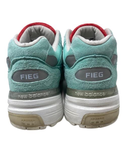 NEW BALANCE（ニューバランス）NEW BALANCE (ニューバランス) KITH (キス) ローカットスニーカー TEAL/GRAY サイズ:28cmの古着・服飾アイテム