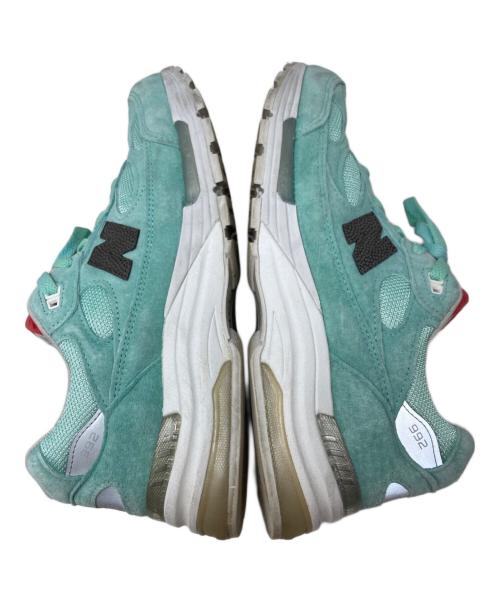 NEW BALANCE（ニューバランス）NEW BALANCE (ニューバランス) KITH (キス) ローカットスニーカー TEAL/GRAY サイズ:28cmの古着・服飾アイテム