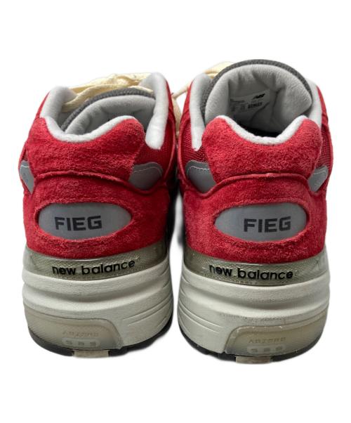 NEW BALANCE（ニューバランス）NEW BALANCE (ニューバランス) KITH (キス) ローカットスニーカー レッド サイズ:28の古着・服飾アイテム