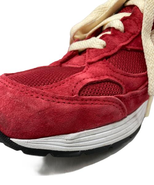 NEW BALANCE（ニューバランス）NEW BALANCE (ニューバランス) KITH (キス) ローカットスニーカー レッド サイズ:28の古着・服飾アイテム