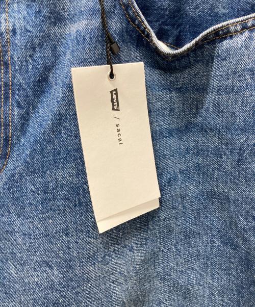 LEVI'S（リーバイス）LEVI'S (リーバイス) sacai (サカイ) Belted Wide Pants インディゴ サイズ:4 未使用品の古着・服飾アイテム