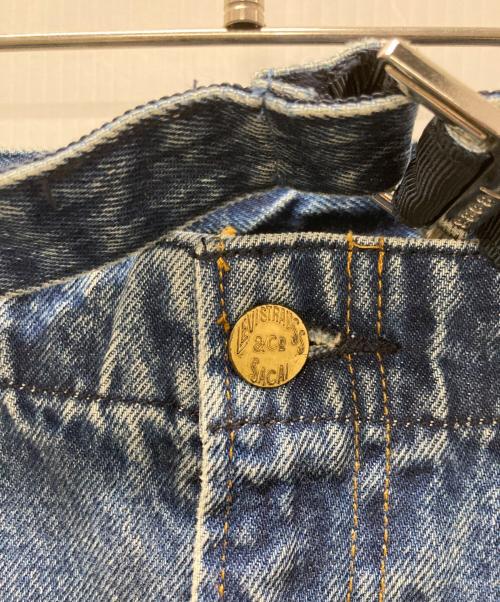LEVI'S（リーバイス）LEVI'S (リーバイス) sacai (サカイ) Belted Wide Pants インディゴ サイズ:4 未使用品の古着・服飾アイテム
