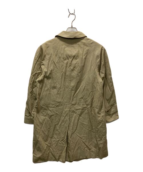 BURBERRY（バーバリー）BURBERRY (バーバリー) 裏地ノバチェック比翼ステンカラーコート ベージュ サイズ:不明の古着・服飾アイテム