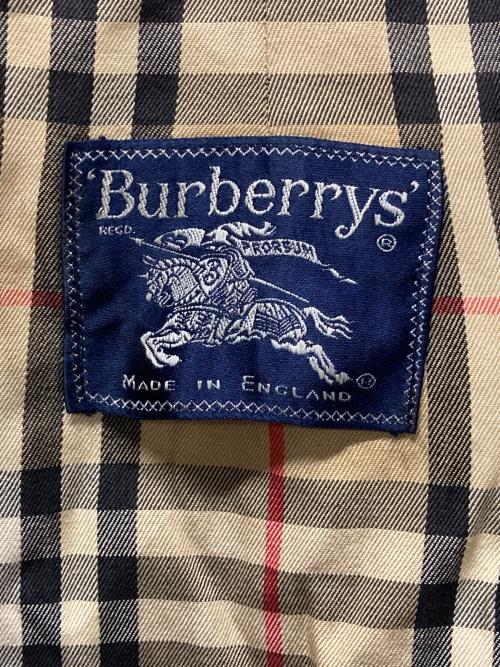 BURBERRY（バーバリー）BURBERRY (バーバリー) 裏地ノバチェック比翼ステンカラーコート ベージュ サイズ:不明の古着・服飾アイテム