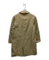 BURBERRY (バーバリー) 裏地ノバチェック比翼ステンカラーコート ベージュ サイズ:不明：13000円