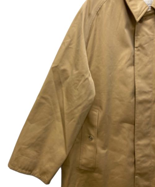 nanamica（ナナミカ）nanamica (ナナミカ) GORE-TEX Balmacaan Coat ベージュ サイズ:XSの古着・服飾アイテム