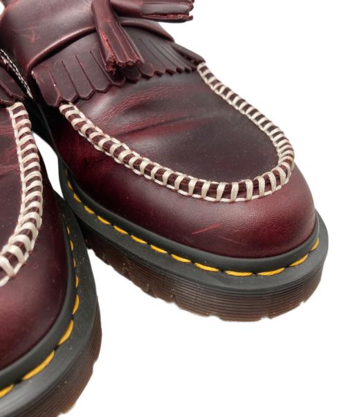 Dr.Martens（ドクターマーチン）Dr.Martens (ドクターマーチン) ADRIAN BEN タッセル ローファー ボルドー サイズ:10の古着・服飾アイテム