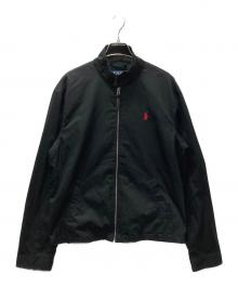 POLO RALPH LAUREN（ポロ・ラルフローレン）の古着「スイングトップ」｜ブラック