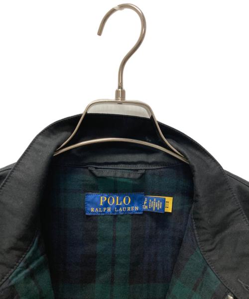 POLO RALPH LAUREN（ポロ・ラルフローレン）POLO RALPH LAUREN (ポロ・ラルフローレン) スイングトップ ブラック サイズ:Sの古着・服飾アイテム