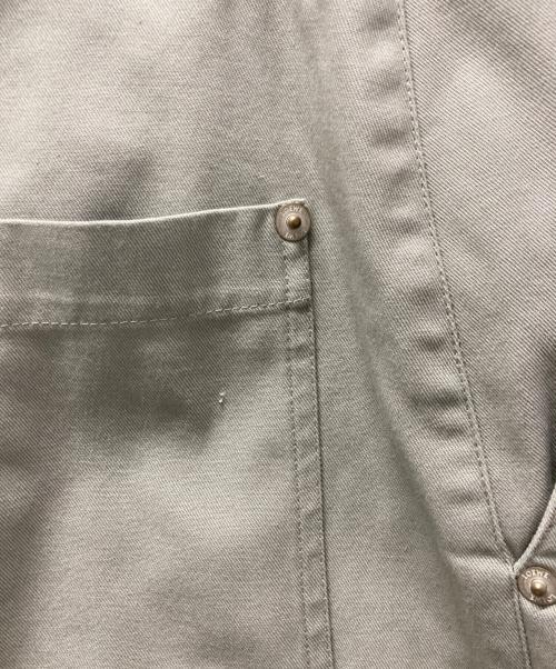 LOEWE（ロエベ）LOEWE (ロエベ) センターシームタックワイドパンツ グリーン サイズ:48の古着・服飾アイテム