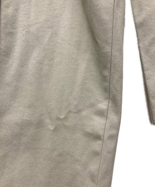 LOEWE（ロエベ）LOEWE (ロエベ) センターシームタックワイドパンツ グリーン サイズ:48の古着・服飾アイテム