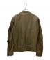DOLCE & GABBANA (ドルチェ＆ガッバーナ) マルチジップデザインレザージャケット オリーブ サイズ:44：45000円