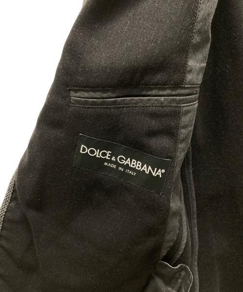 DOLCE & GABBANA（ドルチェ＆ガッバーナ）DOLCE & GABBANA (ドルチェ＆ガッバーナ) テーラードジャケット グレー サイズ:44の古着・服飾アイテム