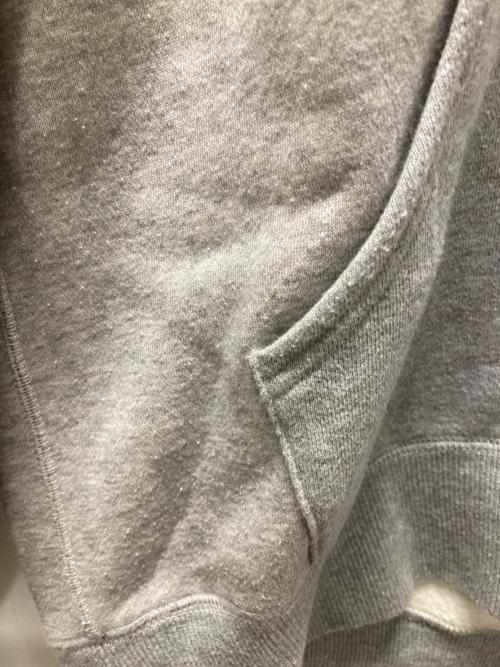 COMME des GARCONS HOMME（コムデギャルソン オム）COMME des GARCONS HOMME (コムデギャルソン オム) パッチワークジップパーカー グレー サイズ:Sの古着・服飾アイテム